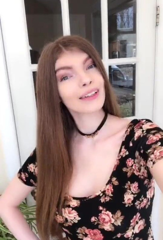 Erotic KatieBeGolden in Floral Top