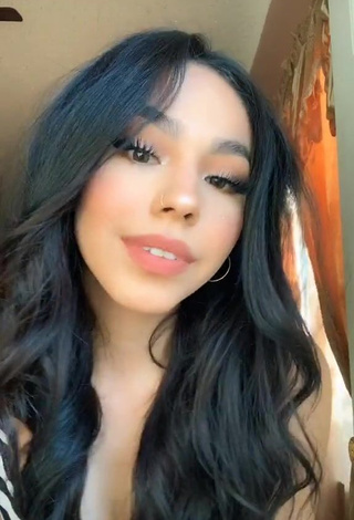 Destiny Salazar Demonstrates Hot Cleavage