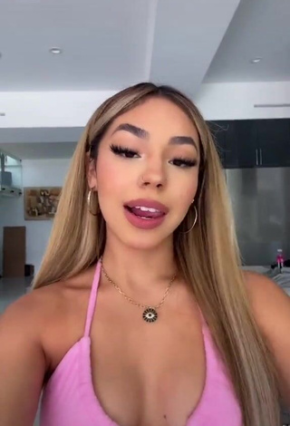 1. Sexy Destiny Salazar Shows Cleavage