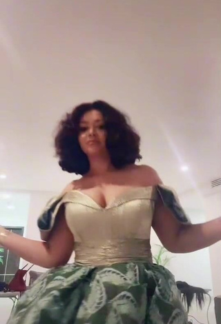 1. Irresistible Nadia Buari Shows Cleavage