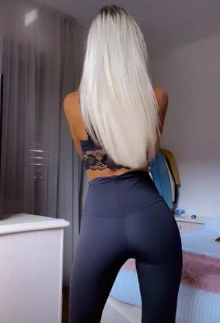 Captivating Nadejda Sendrea Shows Butt