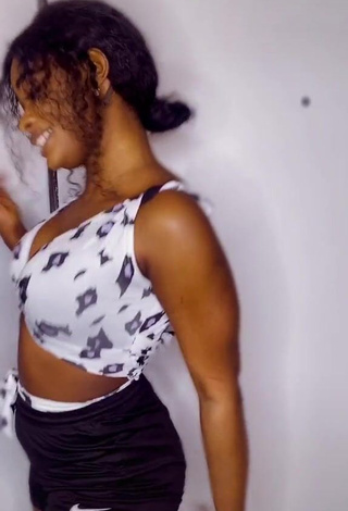 1. Hottie Marie in Crop Top