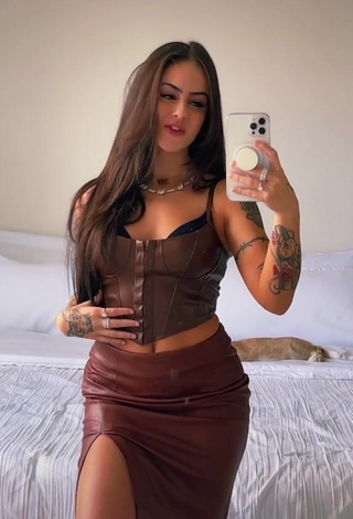 Erotic Sofia in Skirt