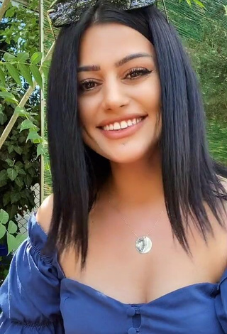 3. Erotic Arzu Kalkan in Blue Top