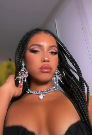 Magnificent Asia Monet Ray Shows Cleavage