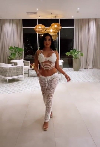 Hot Marcela Reyes in White Crop Top