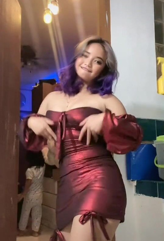 Beautiful Mutyah Æñ Yasay in Sexy Red Dress