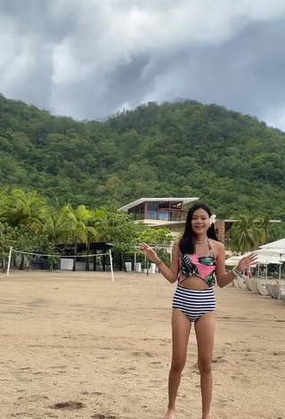 1. Captivating Eya Borja Shows Cleavage in Swimsuit