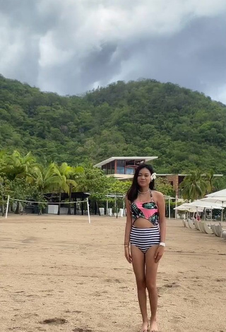 3. Captivating Eya Borja Shows Cleavage in Swimsuit