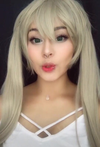 1. Erotic Lowcash.cosplay in White Top