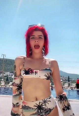 1. Cute Merve Yalçın in Bikini at the Beach