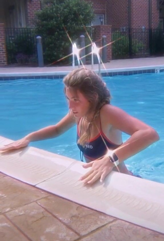 1. Irresistible Rebecca Wilhoit in Bikini at the Swimming Pool