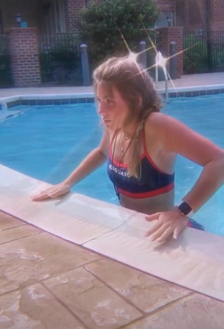 3. Irresistible Rebecca Wilhoit in Bikini at the Swimming Pool