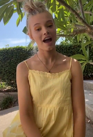 Erotic Rory Eliza in Yellow Sundress