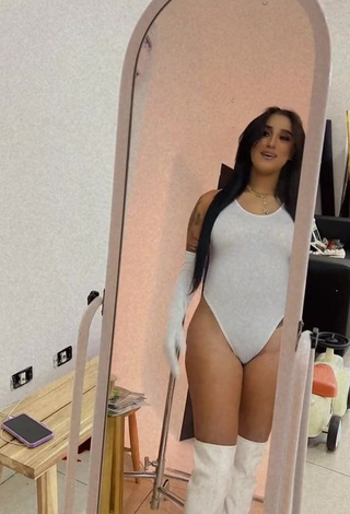 1. Erotic Jenny Camacho in White Bodysuit