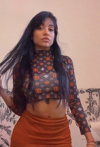 1. Sweetie Maria Becerra in Crop Top