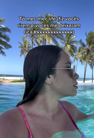 1. Erotic Açucena Guirra Shows Cleavage in Bikini Top