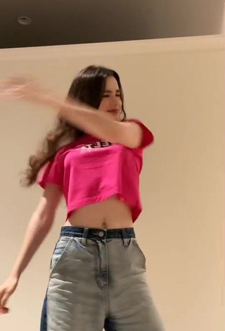 3. Irresistible Dasha Taran in Crop Top