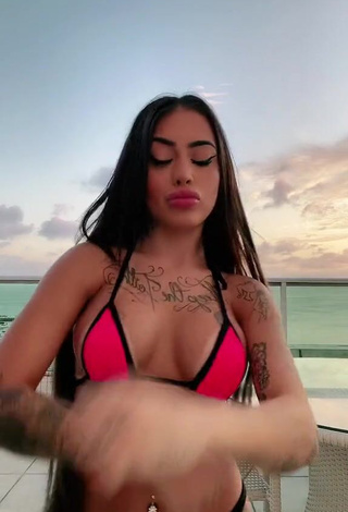 3. Amazing Mirella xbadmix Shows Cleavage in Hot Bikini (Underboob, Side Boob)