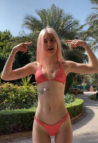 1. Hot Diana Aster in Pink Bikini