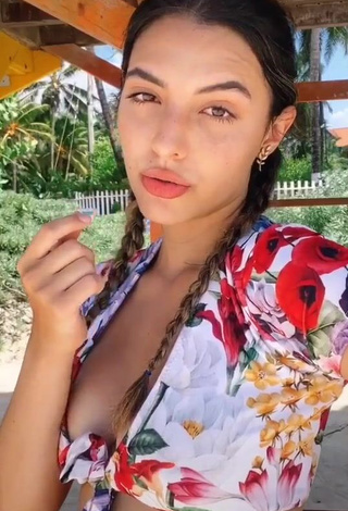 3. Sweetie Isabela Delgado Urreta in Floral Bikini