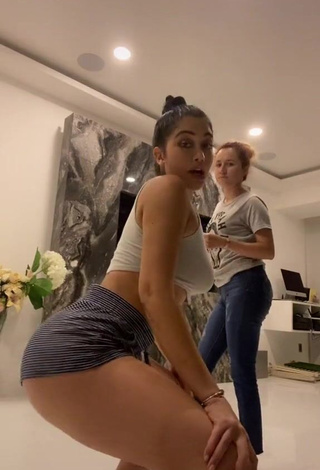 1. Erotic Jailyne Ojeda Ochoa in Grey Crop Top and Bouncing Tits