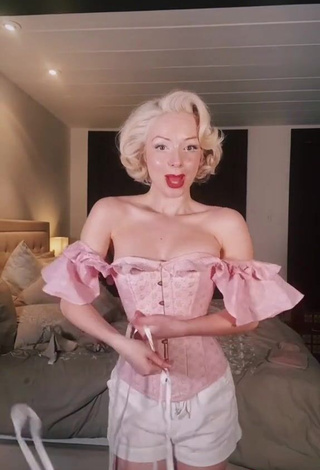 3. Irresistible Jasmine Chiswell in Pink Corset