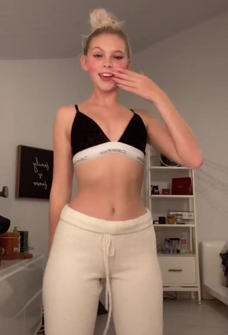 1. Erotic Jordyn Jones in Black Sport Bra