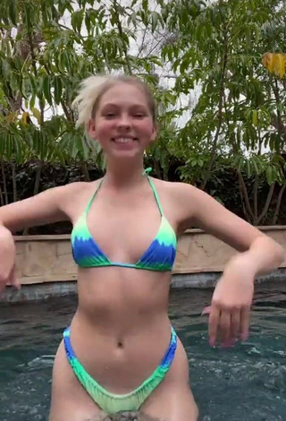 1. Beautiful Jordyn Jones in Sexy Bikini at the Pool