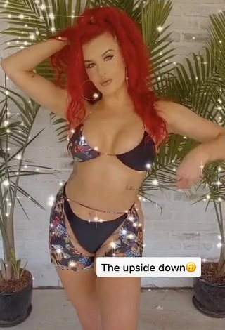 3. Beautiful Justina Valentine Shows Cleavage in Sexy Bikini