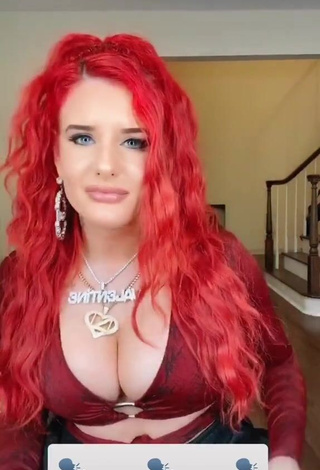 3. Irresistible Justina Valentine Shows Cleavage in Crop Top