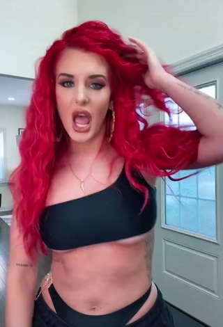 3. Sweetie Justina Valentine in Black Bikini (Underboob)