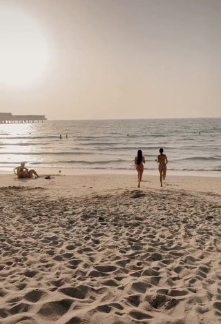 2. Hot Diana in Bikini at the Beach