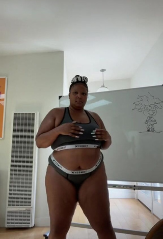 1. Erotic Lizzo in Grey Panties