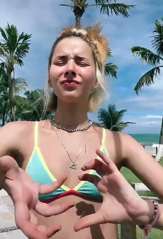 Erotic LOUD Thaiga in Bikini Top at the Beach