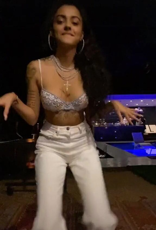 2. Cute Malu Trevejo in Bikini Top