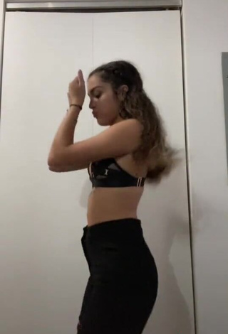 2. Erotic Malu Trevejo in Black Bra