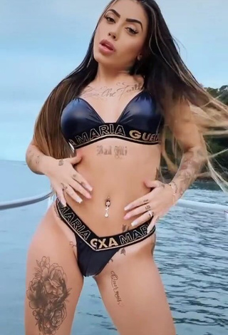 Hot Mirella Fernandez in Bikini on a Boat