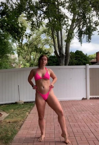 1. Captivating Mikaila Murphy in Pink Bikini