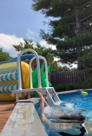 1. Beautiful Mikaila Murphy Shows Butt at the Pool