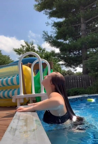 3. Beautiful Mikaila Murphy Shows Butt at the Pool