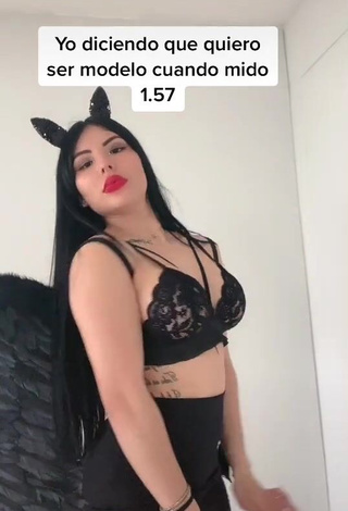 1. Erotic Natalia in Black Bra