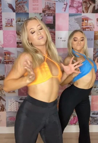 Beautiful Sam & Teagan Rybka in Sexy Crop Top