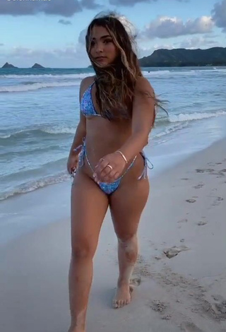 2. Sienna Mae Gomez in Seductive Bikini at the Beach