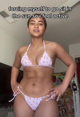 1. Sienna Mae Gomez in Hot Bikini