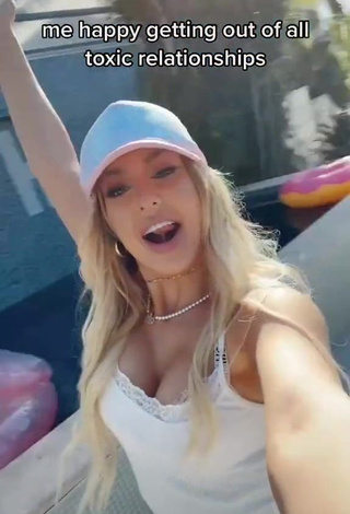 Hot Tana Mongeau Shows Cleavage