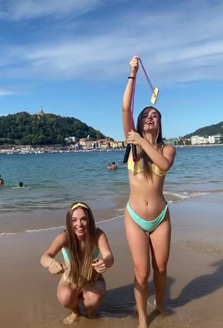 3. Hottie Aitana & Paula Etxeberria in Bikini at the Beach