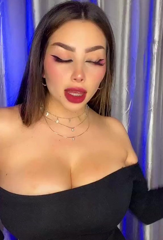 Cute Vai Monroe Shows Cleavage and Bouncing Breasts