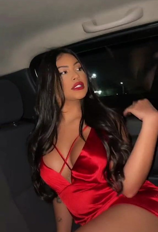 3. Erotic Ayarla Souza in Red Dress